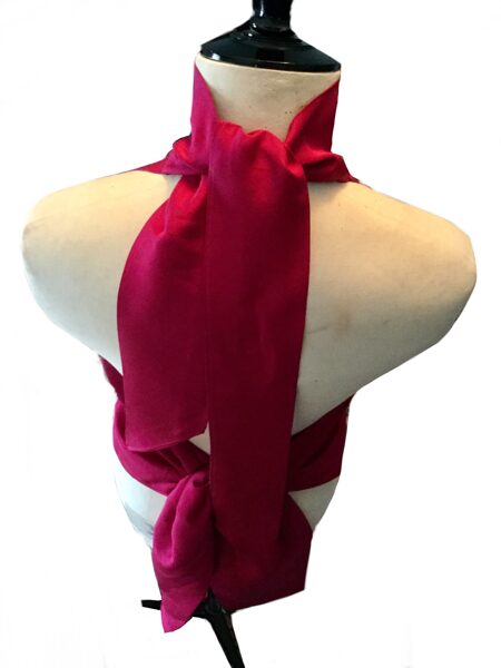 Solid Ballet Halter (100% Real Silk)