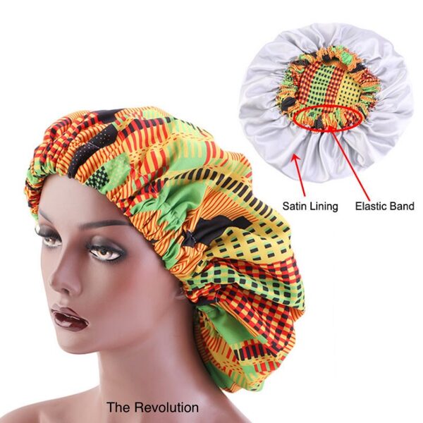 African Printed Bonnets